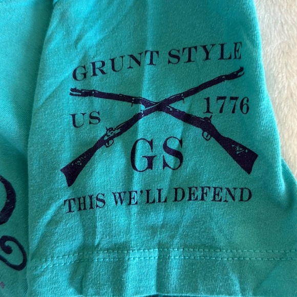 Grunt Style “Mother” medium teal t-shirt - Picture 4 of 4